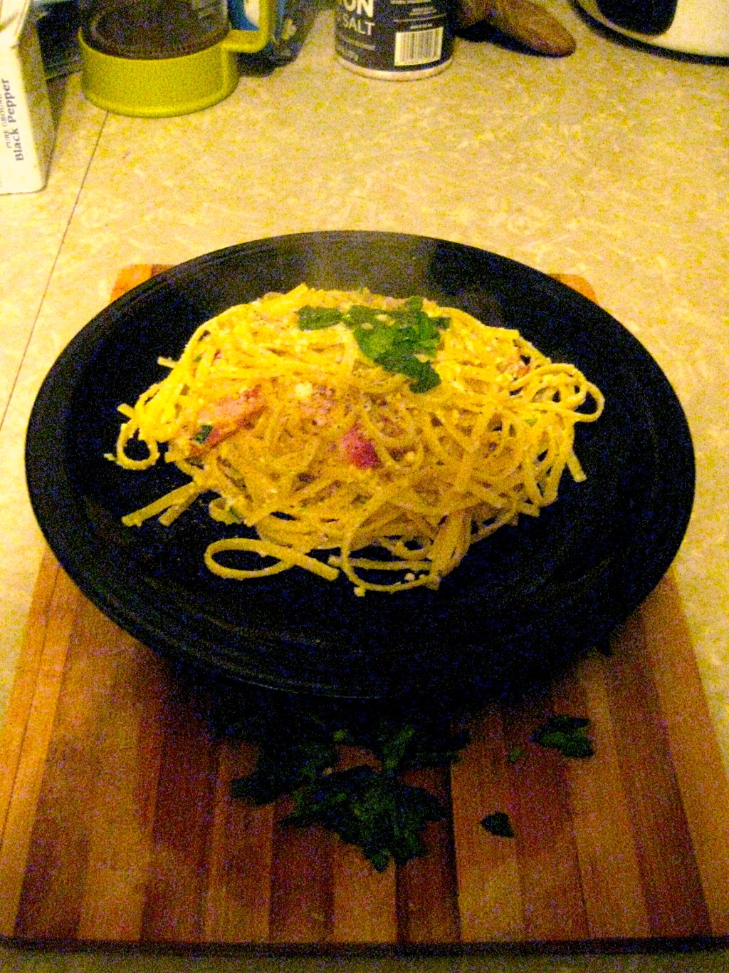 Generoso and His Beloved Linguine&nbsp;Carbonara