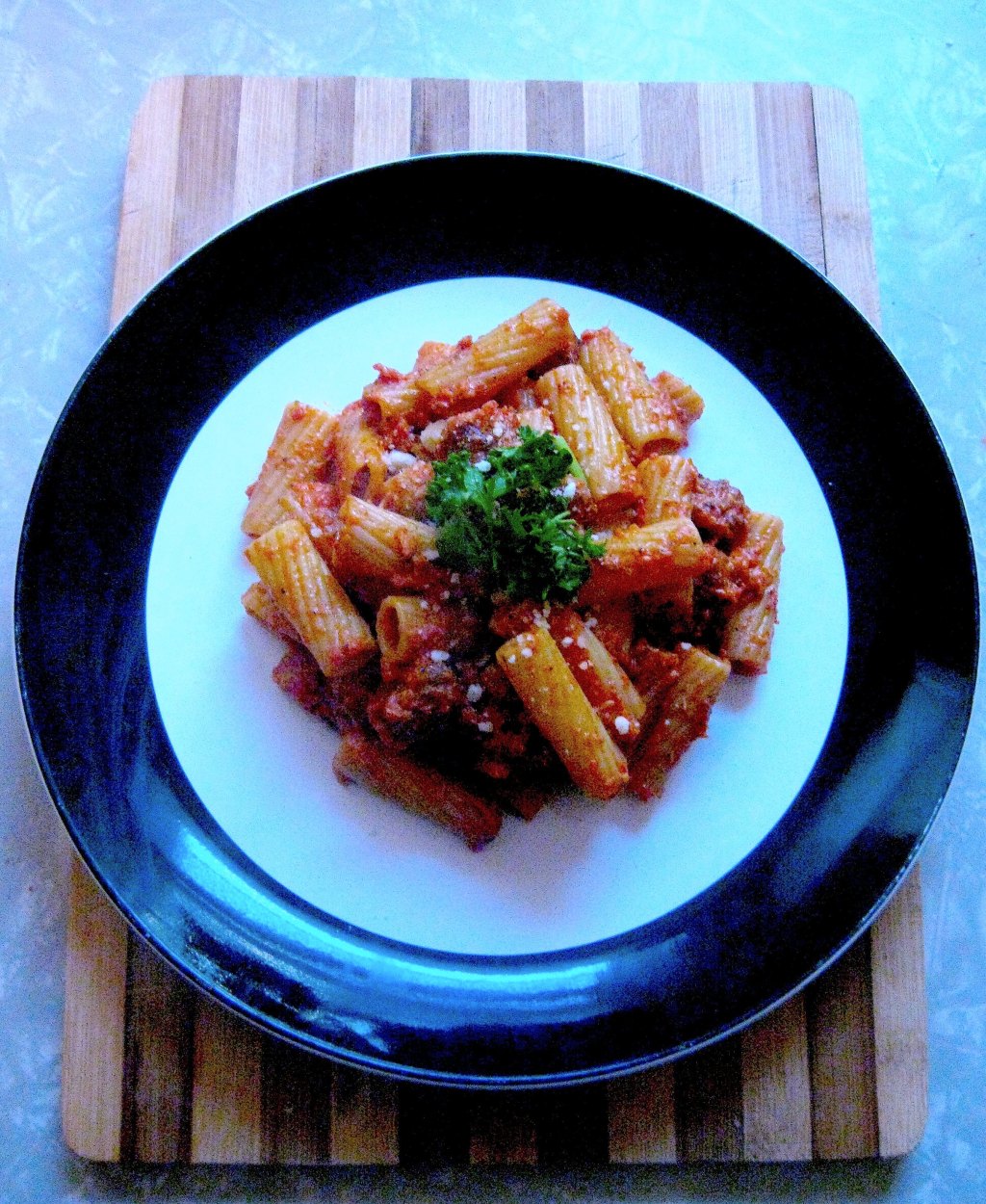 Generoso’s Rigatoni Con Due Formaggi e Salsiccia (Rigatoni With Two Cheeses and&nbsp;Sausage)