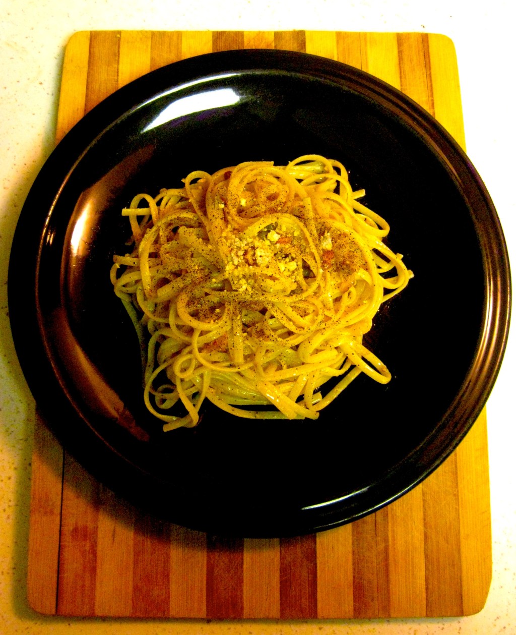 Generoso’s Quick and Tasty Linguine Con Capperi e&nbsp;Pancetta