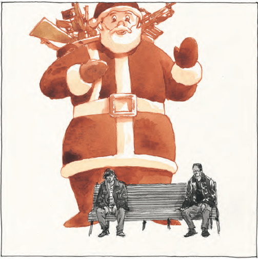 Santa-WalkingWounded