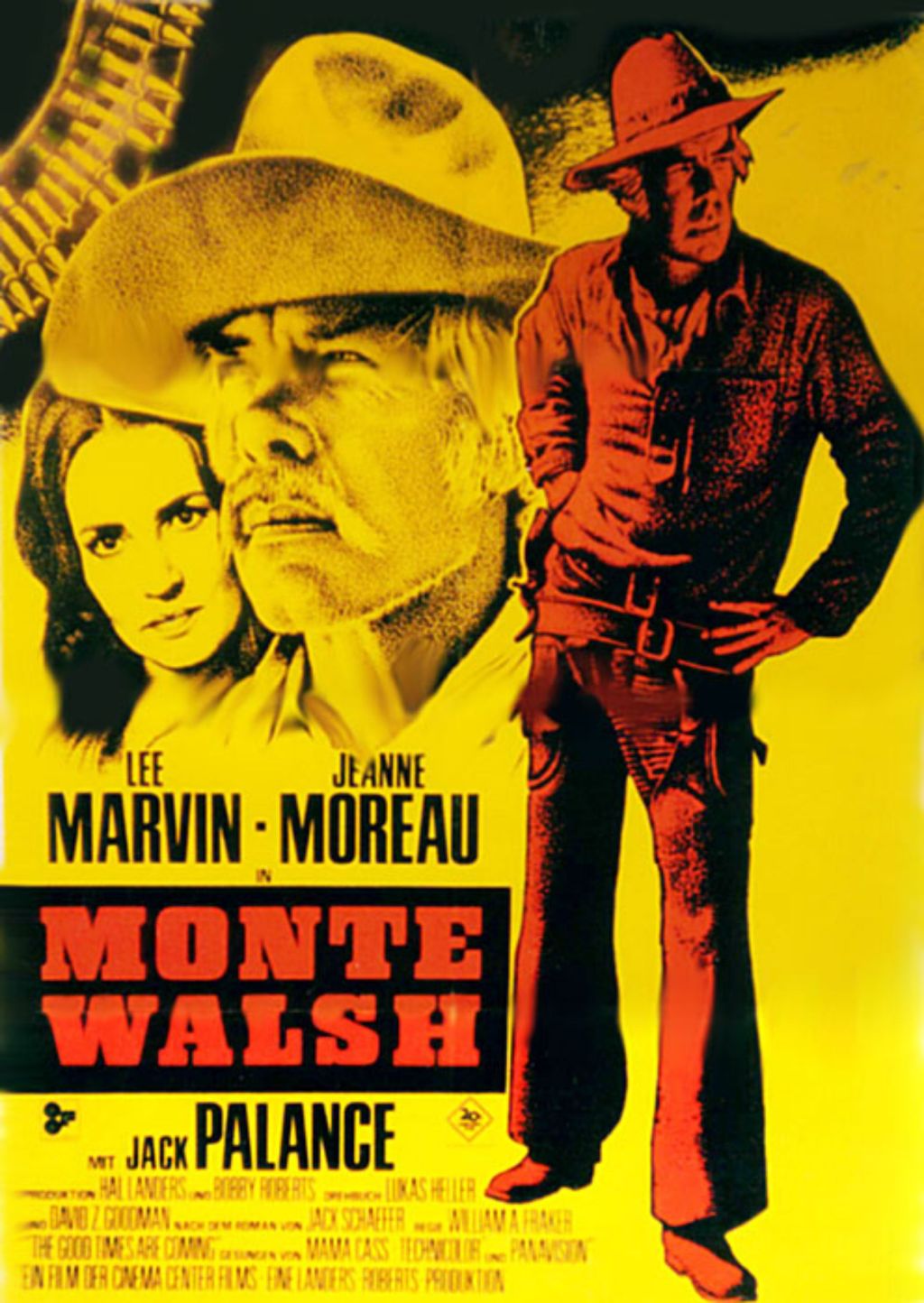 Lee Marvin, Jeanne Moreau, And Jack Palance Ride The Fading Western: “Monte Walsh” From&nbsp;1970