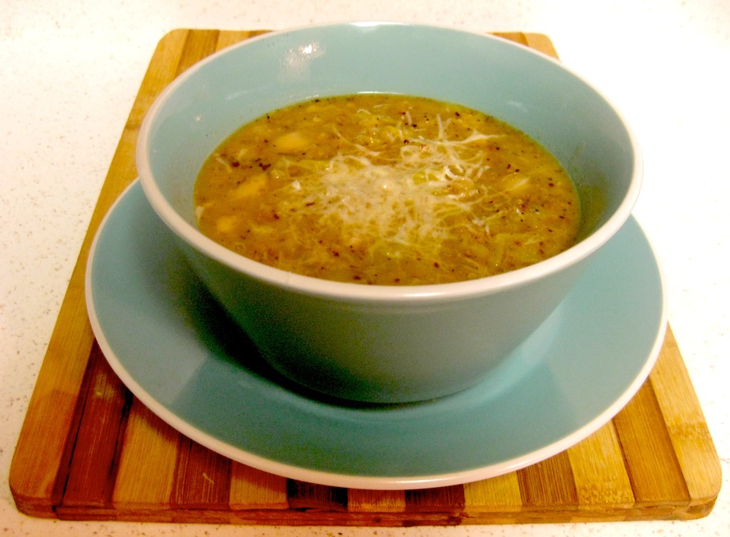 Generoso’s Smokey And Vegetarian Soup: Zuppe Con Cannellini e&nbsp;Arborio